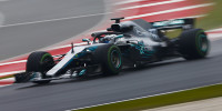 Foto zur News: Formel-1-Test Barcelona: Zwischenbestzeit für Valtteri Bottas