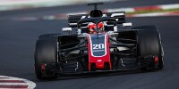 Foto zur News: Haas wird schneller: Grosjean bremst gut, Magnussen gibt Gas