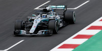 Foto zur News: Barcelona-Test: Mercedes schlägt Ferrari - trotz härterer Reifen