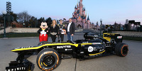 Foto zur News: Startpunkt Disneyland Paris: Renault tourt auf F1-Roadshow durch Frankreich