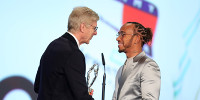 Foto zur News: Laureus-Award: Lewis Hamilton als Sportler des Jahres ausgezeichnet