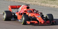 Foto zur News: Erste Formel-1-Runden im Ferrari: Sainz testet SF71H in Fiorano