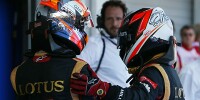 Foto zur News: Grosjean: So begrüßte ihn Räikkönen bei Lotus