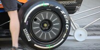 Foto zur News: McLaren testet LED-beleuchtete Radkappen in Abu Dhabi