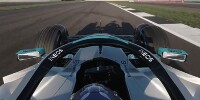 Foto zur News: Hamilton im Mercedes W13: Die erste Onboard-Runde der Formel 1 2022!