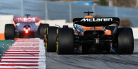 Foto zur News: F1-Test Barcelona 2022: McLaren am schnellsten, Problemstart für Haas