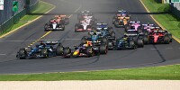 Foto zur News: Was für ein Chaos: Verstappen gewinnt Neustart-Drama in Melbourne!