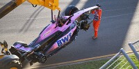 Foto zur News: Harter Crash der beiden Alpine-Franzosen: Gasly entgeht Rennsperre!