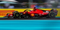 Foto zur News: Charles Leclerc: Jetzt ist der Ferrari auch noch windanfällig!