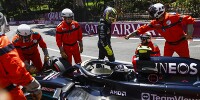 Foto zur News: Warum Hamilton Trainingscrash in Monaco für Mercedes doppelt bitter ist