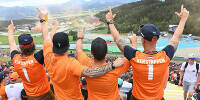 Foto zur News: Max Verstappen an seine Fans: &quot;Betrinkt euch nicht zu sehr!&quot;