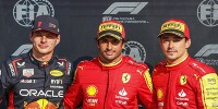 Foto zur News: Monza steht Kopf: Sainz auf Pole, aber Verstappen bleibt Favorit auf Sieg