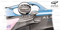 Foto zur News: Formel-1-Technik: Die großen Singapur-Updates von AlphaTauri und Alpine