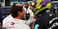 Foto zur News: Hamilton: Wolff ist &quot;zu 100 Prozent&quot; dabei, auch wenn er nicht vor Ort ist