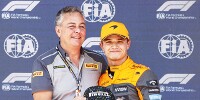 Foto zur News: Sprint-Shootout: Lando Norris holt Pole nach Alonso-Ocon-Crash