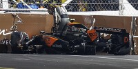 Foto zur News: Lando Norris erklärt: Was den Unfall in Las Vegas ausgelöst hat