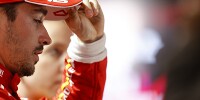 Foto zur News: Charles Leclerc &quot;enttäuscht&quot;: Ferrari vergeigt die Poleposition in Bahrain