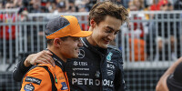 Foto zur News: Lando Norris: Russell ist Favorit, aber auch McLaren kann gewinnen!