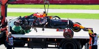 Foto zur News: Verstappen gesteht Sichtprobleme nach Silverstone-Crash 2021