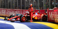 Foto zur News: &quot;Fahrfehler&quot;: So erklärt Carlos Sainz seinen Unfall beim Singapur-Qualifying