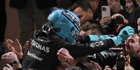 Foto zur News: Verstappen Weltmeister, aber: Mercedes feiert Doppelsieg in Las Vegas!