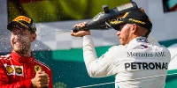 Foto zur News: Hamilton: &quot;Vettel ist der beste Weltmeister, den ich je getroffen habe&quot;