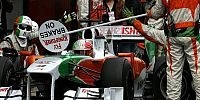 Foto zur News: Strecke &quot;grün&quot;: Force India simuliert Rennwochenenden