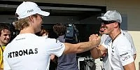 Foto zur News: Rosberg: &quot;Michael kopiert von mir und ich von ihm&quot;