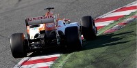 Foto zur News: Nach Bestzeit: Wie schnell ist Force India?