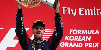 Foto zur News: Vettel glücklich: Lotus ausdauernder, aber Red Bull schneller