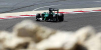 Foto zur News: Caterham: Noch mal schnell vor Red Bull geschoben...