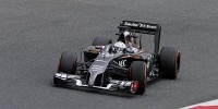 Foto zur News: Sauber fährt Reifentests mit viel Benzin an Bord