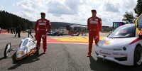 Foto zur News: Alonso und Räikkönen testen Eco-Challenge