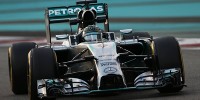 Foto zur News: Rosberg als fleißiger Arbeiter im Testeinsatz