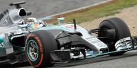 Foto zur News: Wasserleck legt Mercedes beim Formel-1-Test lahm