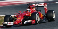 Foto zur News: Ferrari glänzt auch beim Formel-1-Test in Barcelona