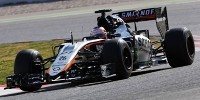 Foto zur News: Neuer Force India läuft beim Debüt wie am Schnürchen