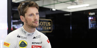 Foto zur News: Grosjean denkt an die Familie: &quot;Bin hoch versichert&quot;