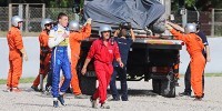 Foto zur News: Sauber fährt nach Marciello-Unfall nur verkürztes Programm