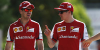 Foto zur News: Sebastian Vettel über Kimi Räikkönen: &quot;Ich mag die Finnen&quot;