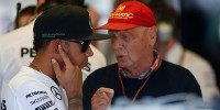 Foto zur News: Lewis&#039; Hamiltons Rat an Niki Lauda: Trag kein Braun!