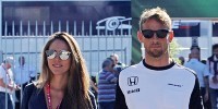 Foto zur News: Jenson Button und Ehefrau Jessica haben sich getrennt