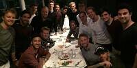 Foto zur News: Dinner der Formel-1-Stars: Zoff gab es erst beim Bezahlen