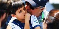 Foto zur News: Felipe Massa: Wie sein Sohn Daniel Ricciardo im Minikart bog