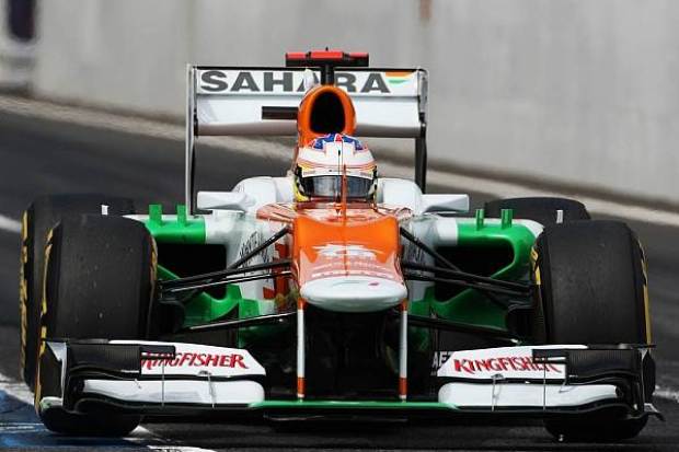 Foto zur News: Force India: Samstag mit Problemen