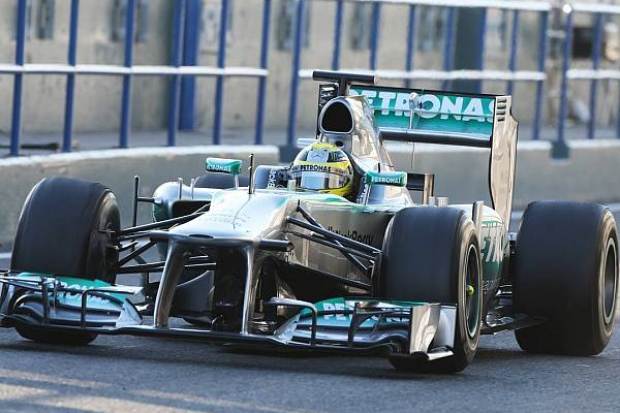Foto zur News: Mercedes-Lebenszeichen: Rosberg schnell und ausdauernd