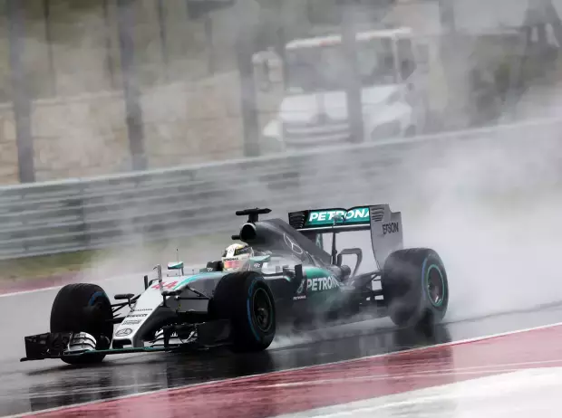 Foto zur News: Wolff in Austin 2015: Polesetter Rosberg hätte zulegen können