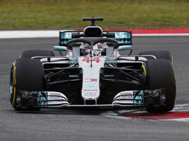 Formel 1 China 2018: Hamilton bei kühlen Bedingungen voran ...