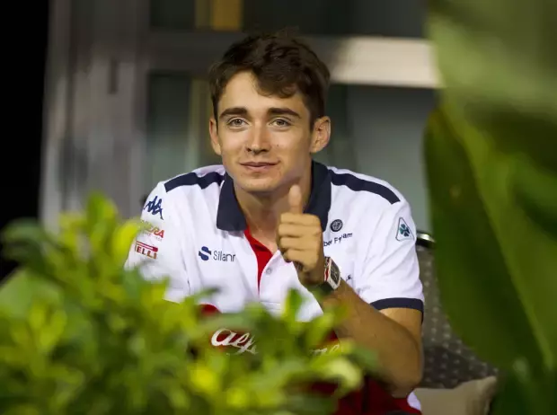 Foto zur News: Nächste Talentprobe von Ferrari-Junior Charles Leclerc