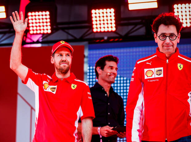 Sebastian Vettel, Mattia Binotto